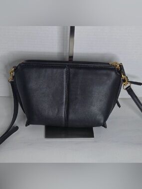 Zara Black PU Leather Bag